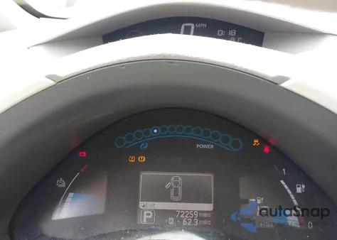 2011 Nissan Leaf Sl z USA, uszkodzony, nr VIN JN1AZ0CPXBT005973